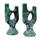Vintage asymmetrical candlesticks