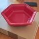 Plat Émile Henry rouge forme losange