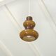 Brown suspension by Massimo Vignelli for Gino Vistosi, Murano.