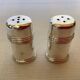Salt and pepper set silver-plated Saint Hilaire