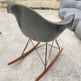 Eames RAR chair elephant grey zenith plastics Herman Miller