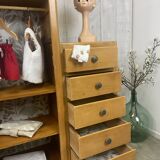 Asymmetrical wardrobe from the 1950s