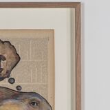 Once upon a time, Bilal Bahir, mixed media, 2020