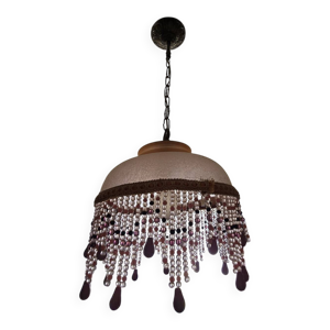 suspension vintage rose
