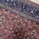 Handmade vintage Indian Agra rug 121cm x 183cm 1960s