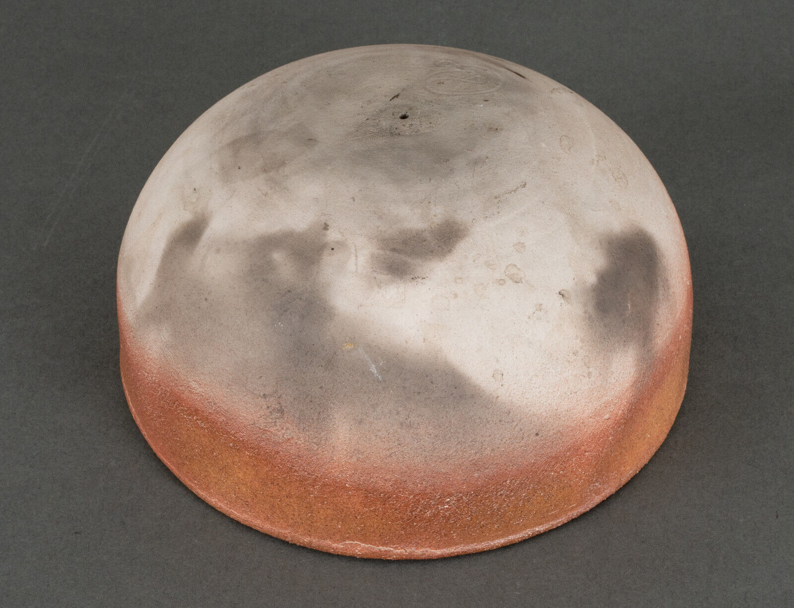 Pocket tray in monogrammed glazed stoneware Mid-twentieth