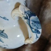 Antique pitcher in ironstone