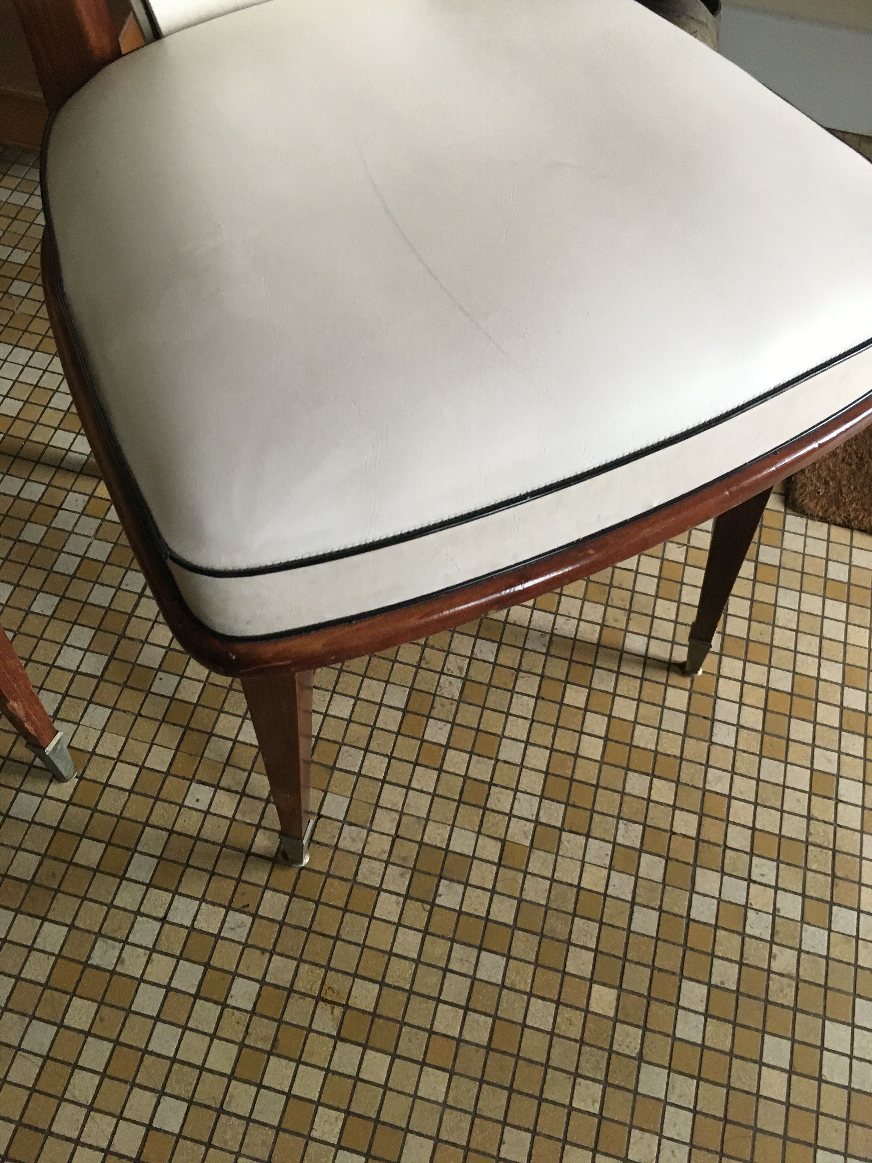 Trio of Monobloc chairs