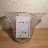 Murano glass shell wall lamp