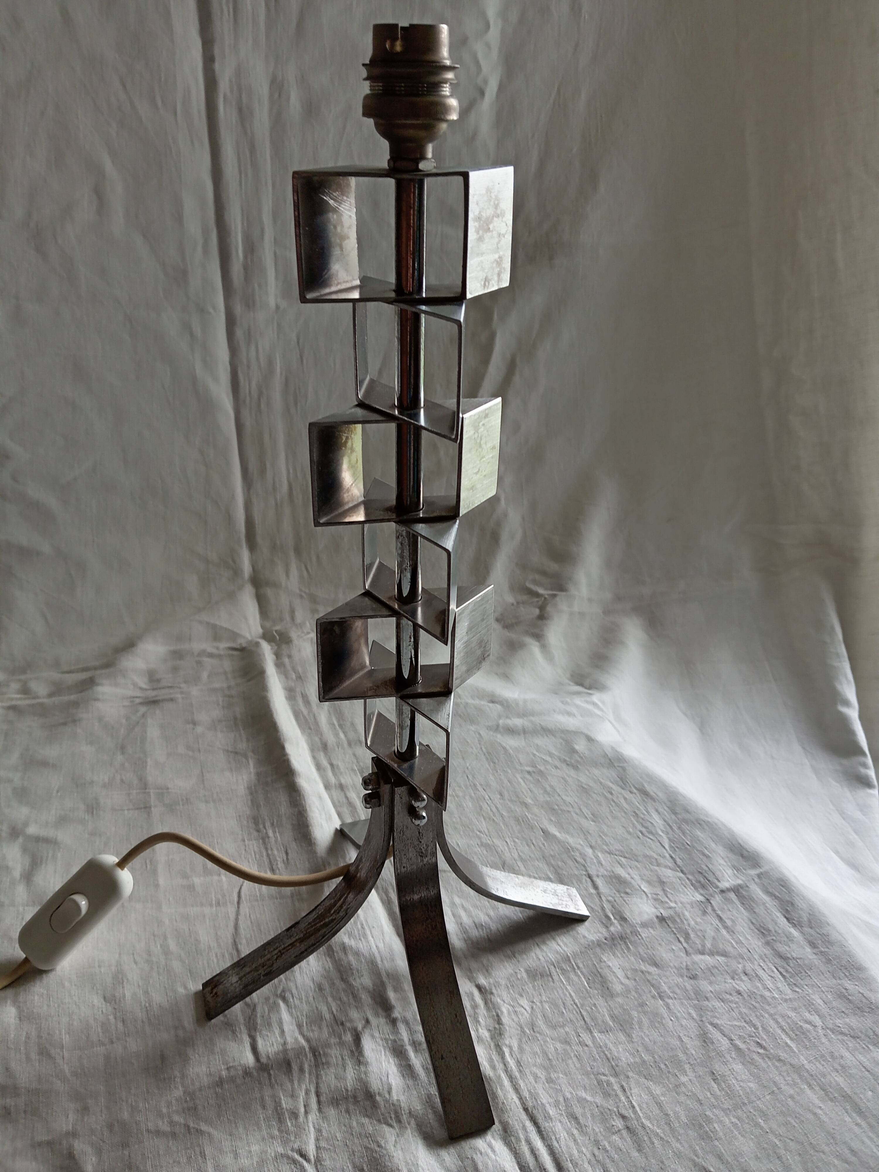 Xavier Féal designer lamp 1970
