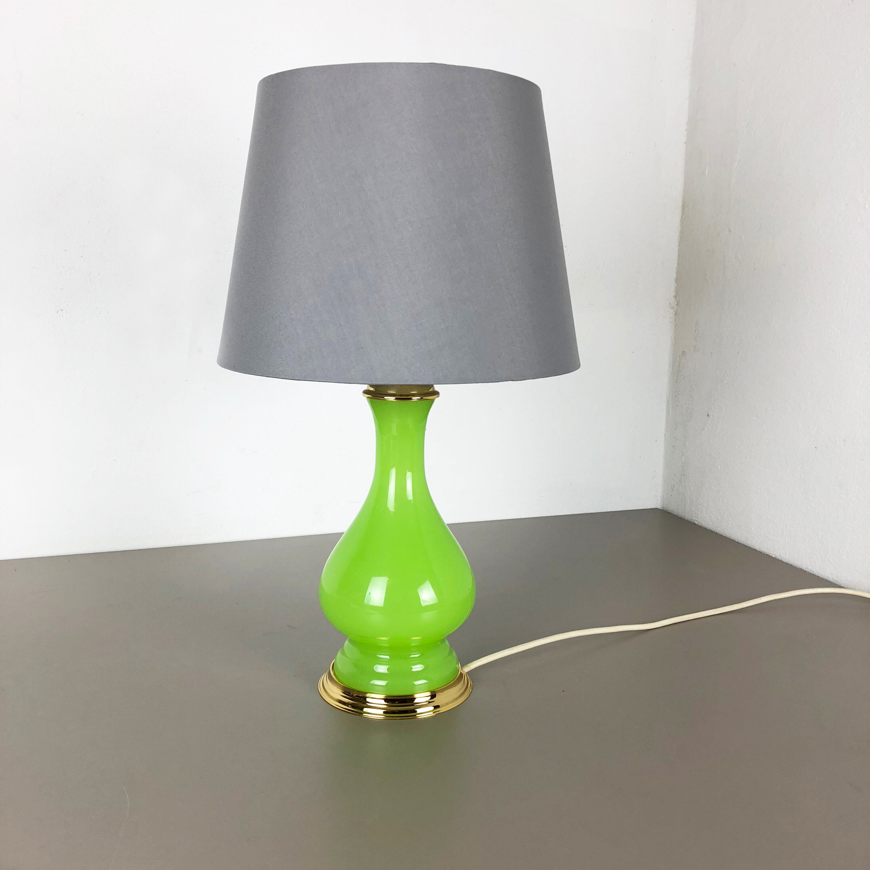 Murano glass "green" table light by Cenedese Vetri, 1960s