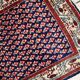 Vintage Indian carpet Seraband handmade 62cm x 124cm 1970s, 1C800