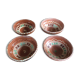 Série de 4 plats