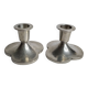 Pair of Just Andersen designer candlesticks, Denmark