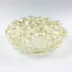 Amber bubble glass flush mount by Helena Tynell For Limburg, Germany, 1970s