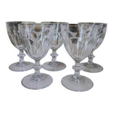 Rambouillet crystal glasses