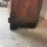 Display cabinet, oak bookcase from the 20s