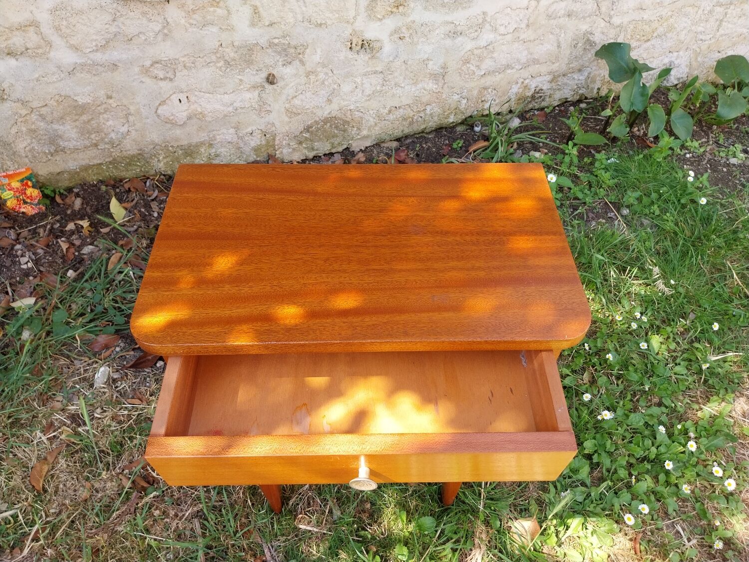 Table de chevet années 60
