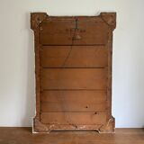 Mirror late 19th 120x84cm white