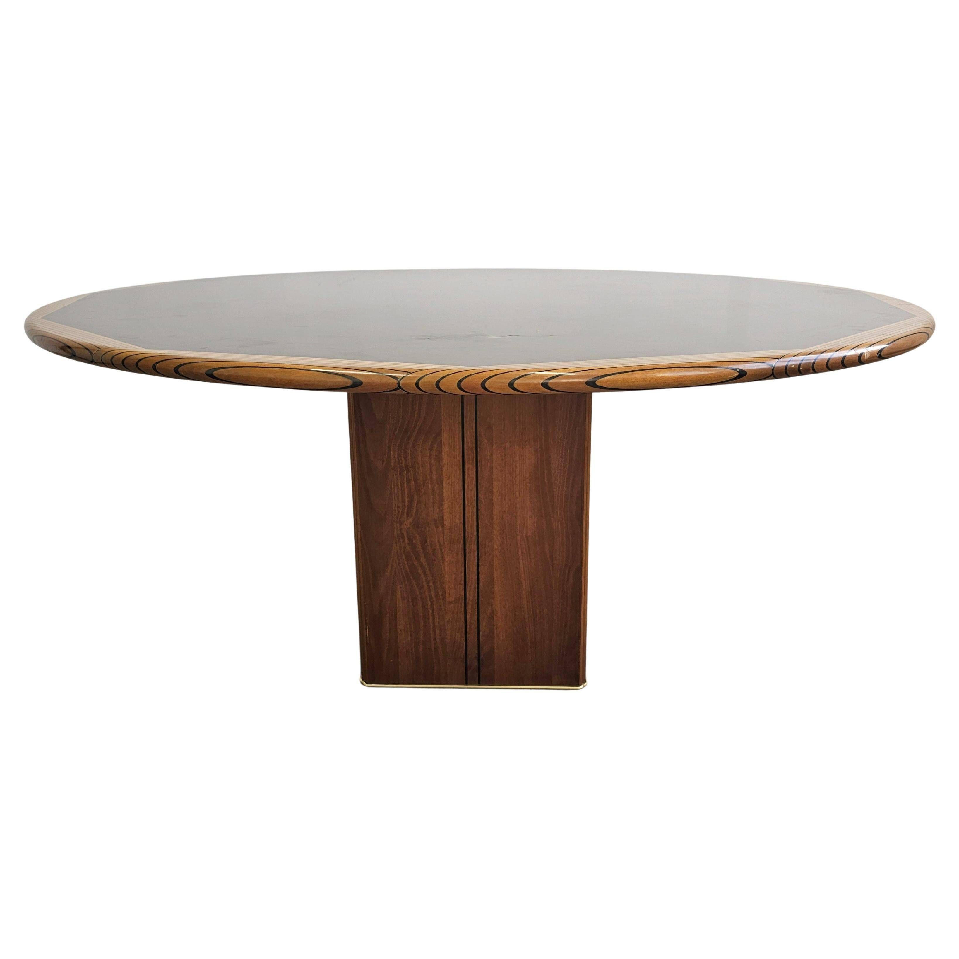 Mid Century Modern dining table 'Africa' by Afra and Tobia Scarpa for Maxalto