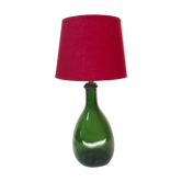 Lampe verre soufflé vintage