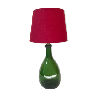 Vintage blown glass lamp