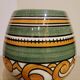 Round vase, signed Henriot Quimper, 1950s