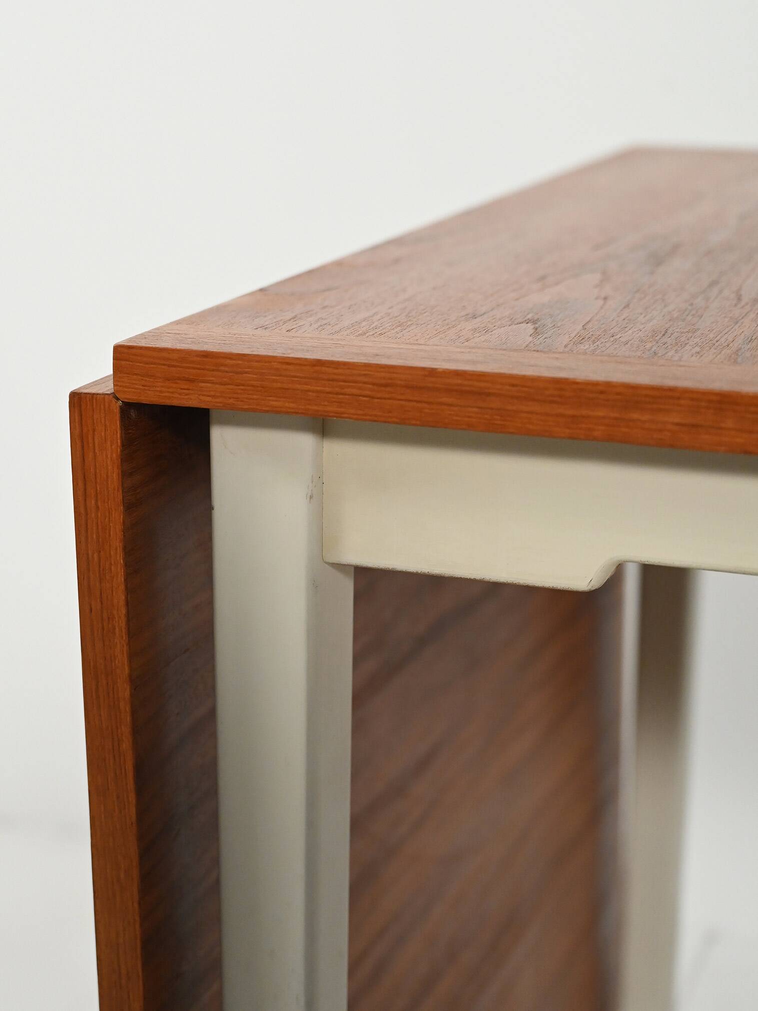 Scandinavian folding table in teak