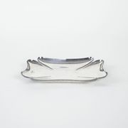 Metal tray, Italian design, 1970s, manufactured by Cassetti
