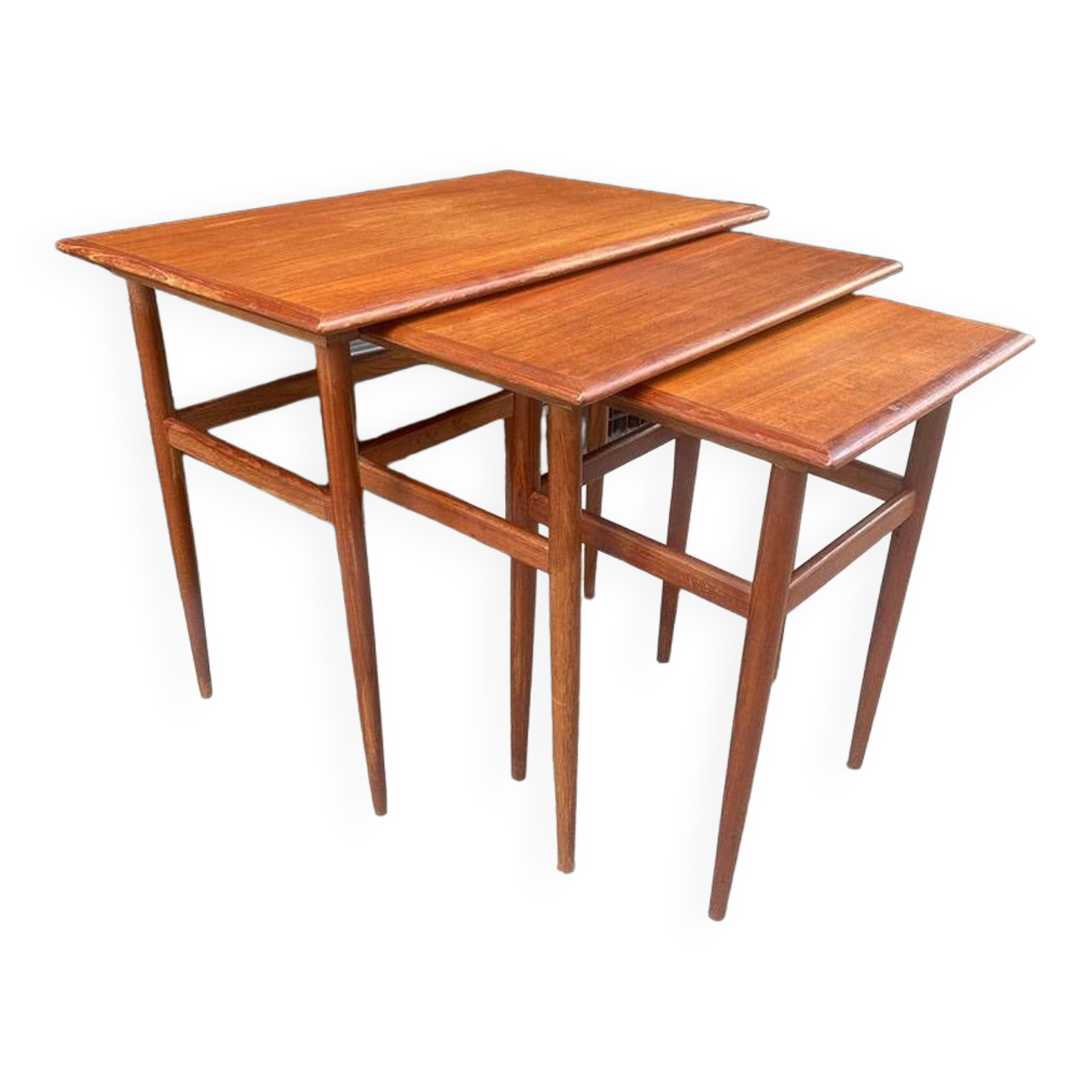 Scandinavian teak nesting table, 1960