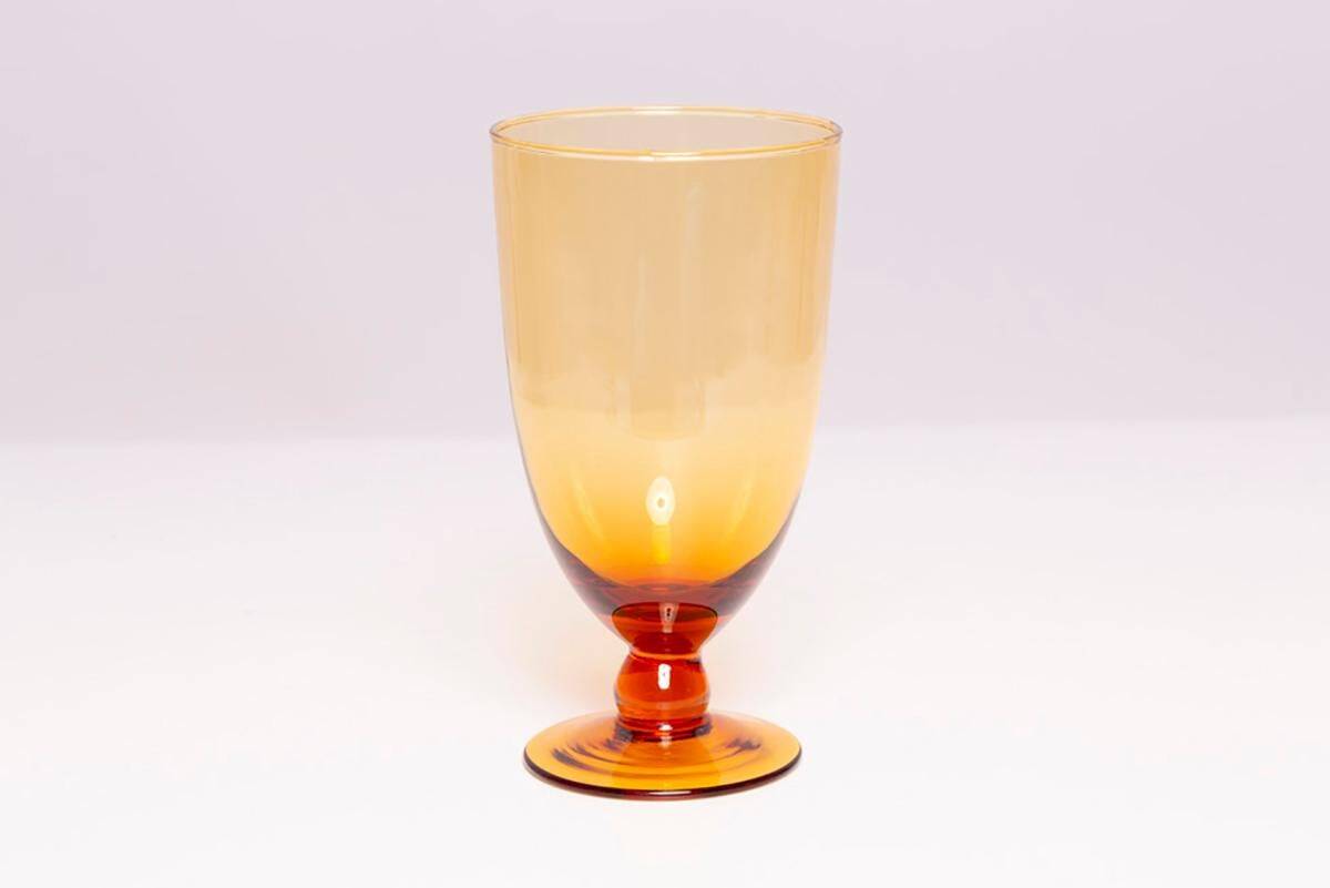 Set of four glasses and a sugar bowl Murano, Europe, 1960s