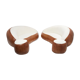 Canapés croissant 1970