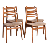 Ensemble de quatre chaises Casala, Allemagne, années 1960
