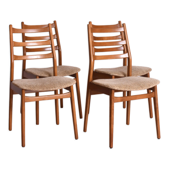 Set of four Casala chairs, Germany, 1960s