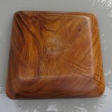 Scandinavian teak compartmentalized dish from the 60s and 70s