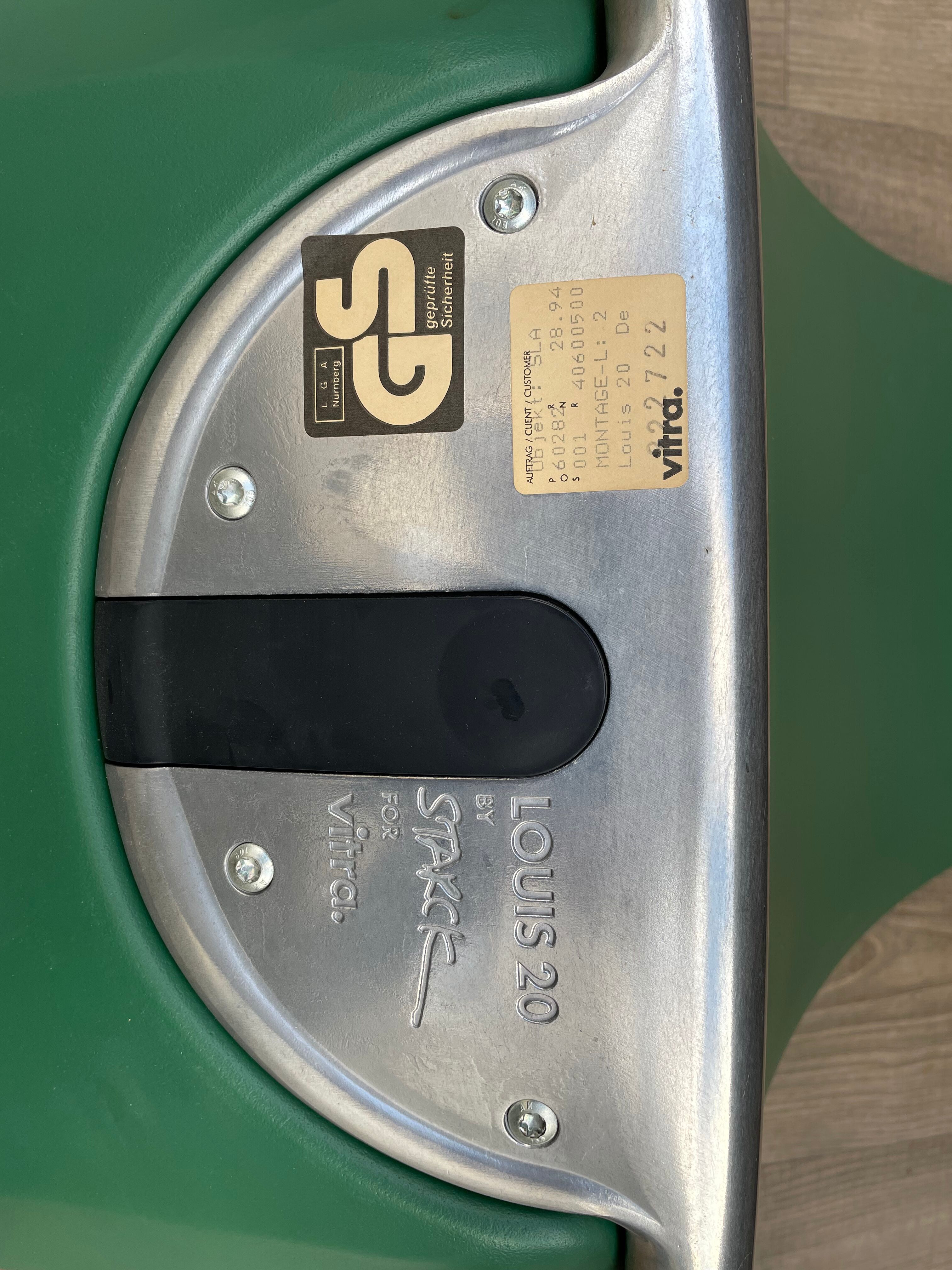 5 Louis 20 chairs by Philippe Starck for Vitra