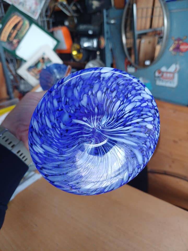 Vase en verre de Murano Carlos Moretti