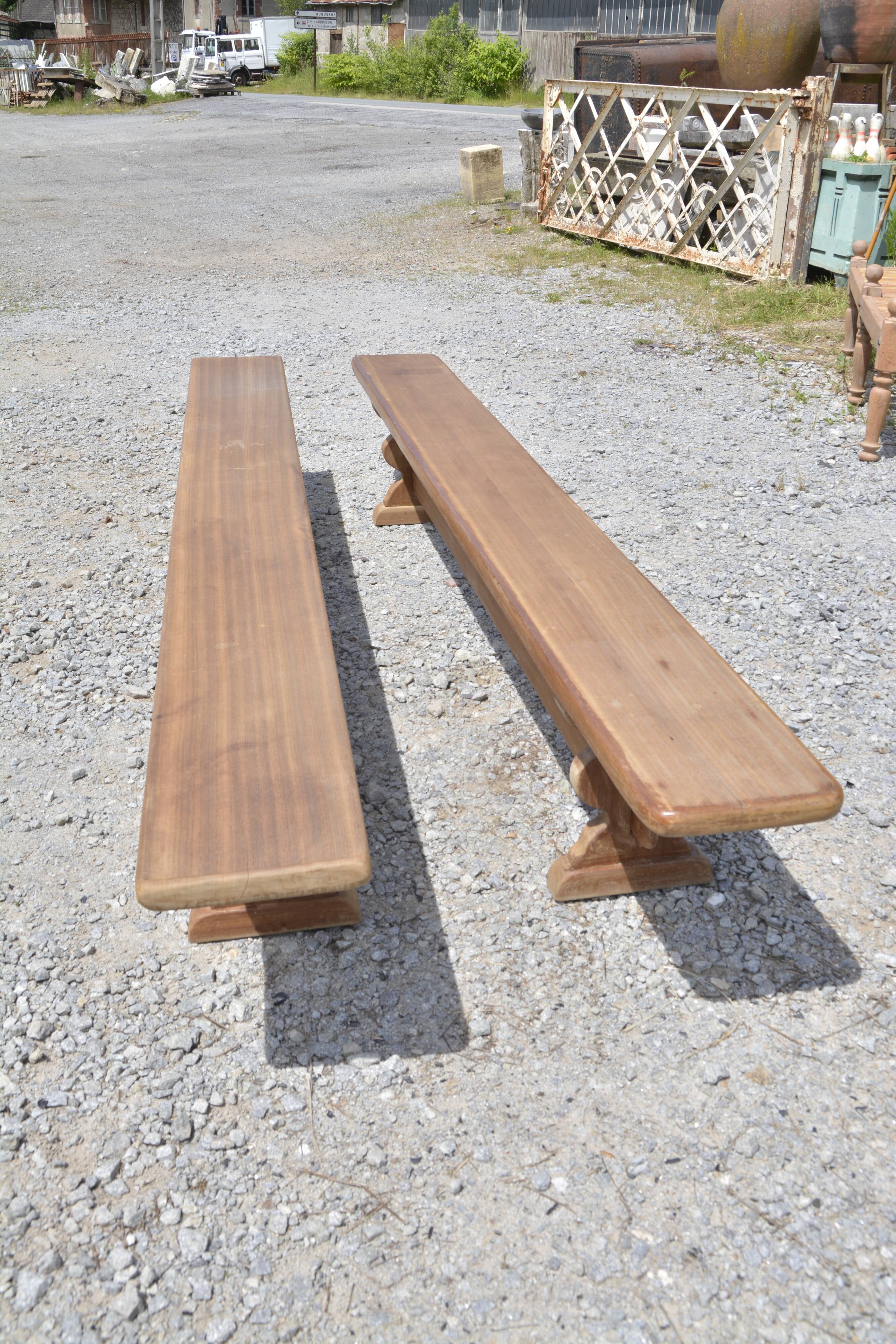 Pair of benches