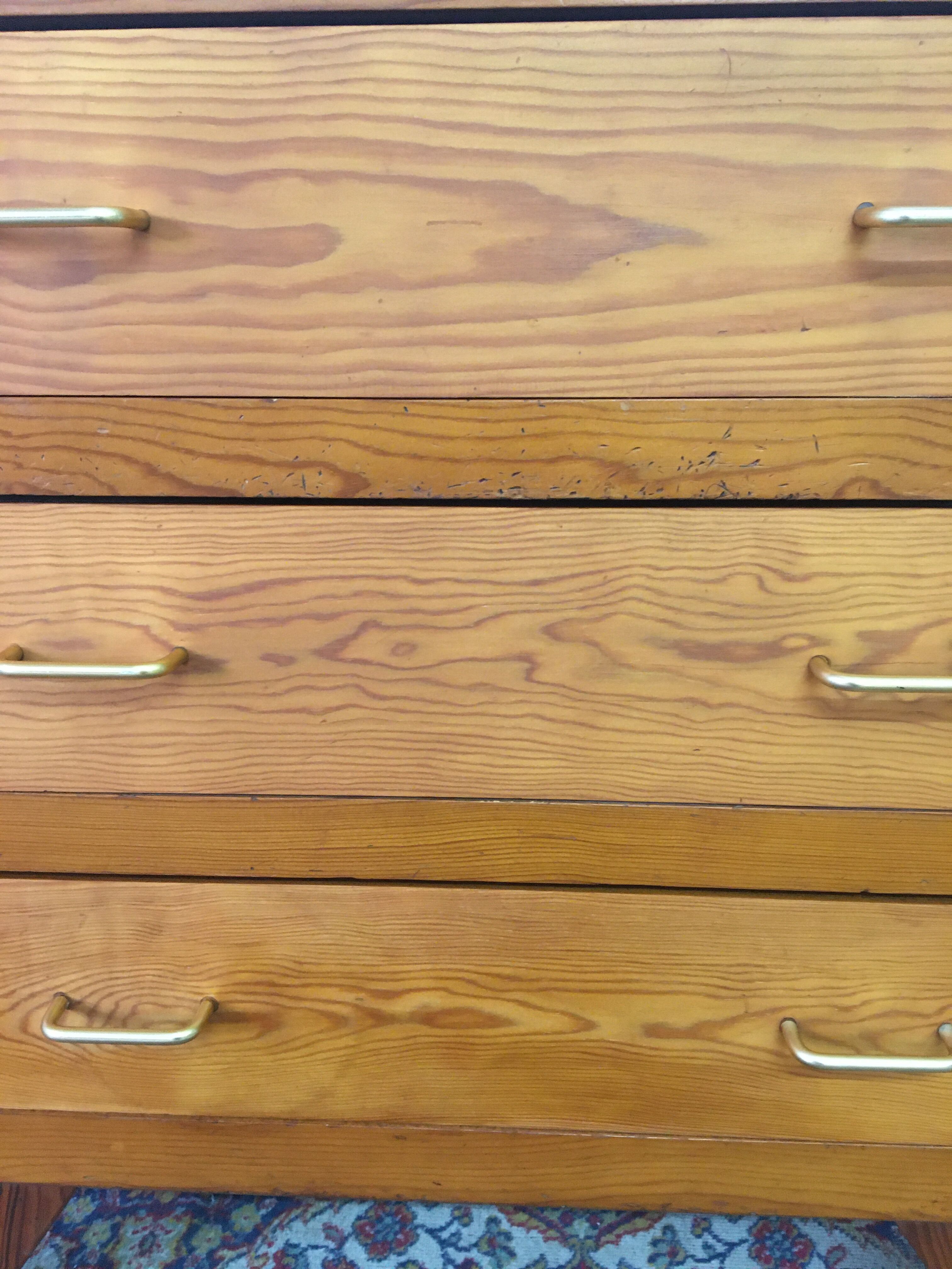 Vintage pine commodity circa 1950