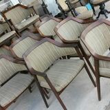 Scandinavian style mahogany chairs