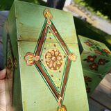 Hand-painted nesting boxes in the 90s