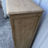 Solid oak storage unit – Contemporary country style