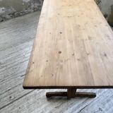 Perriand mountain furniture pine dining table