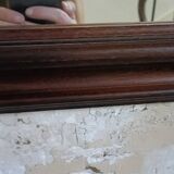 Antique octagonal mirror