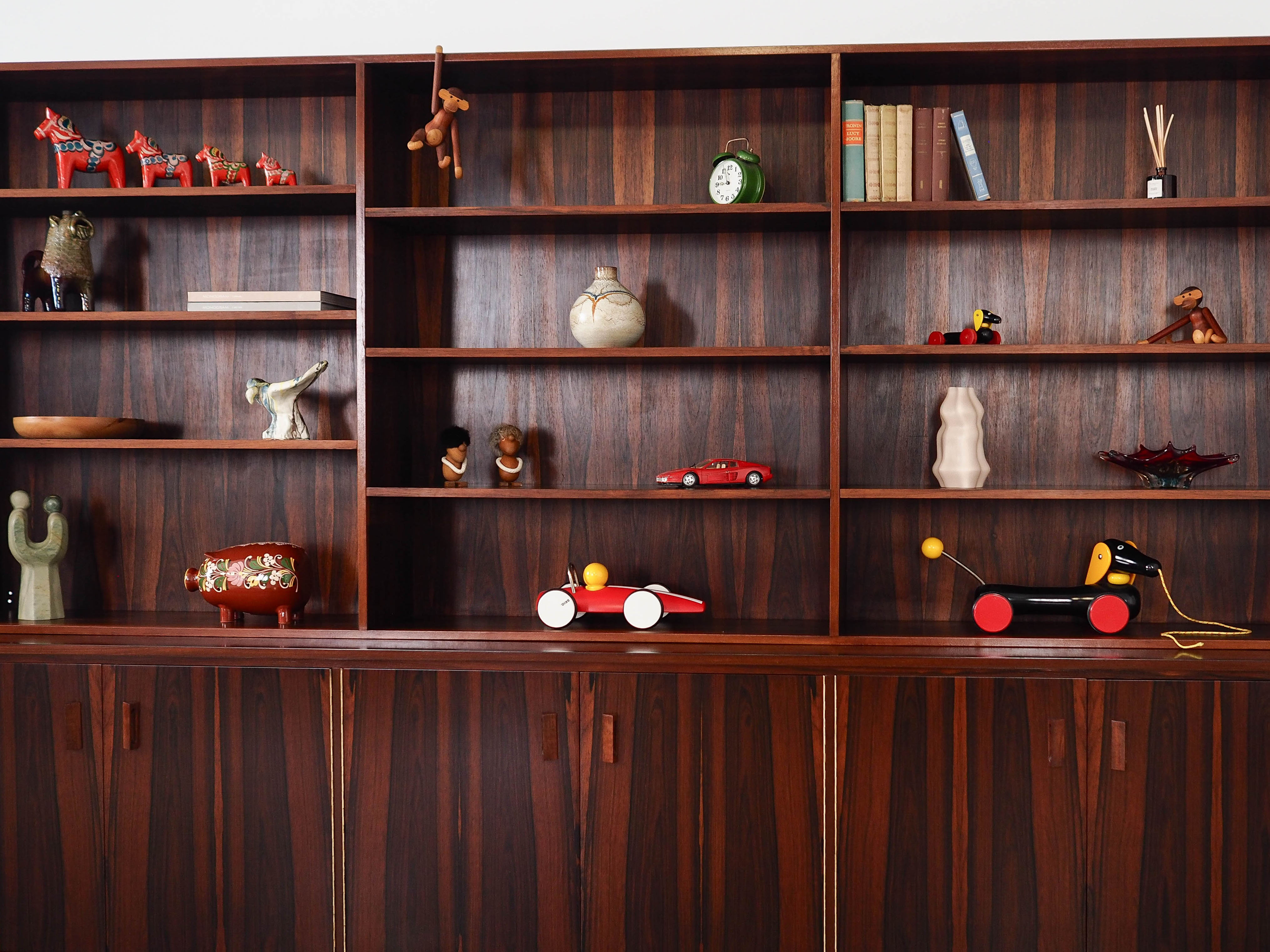 Rosewood bookcase, Danish design, 1970s, made in Denmark