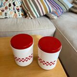 1L heart boxes made in GDR vintage