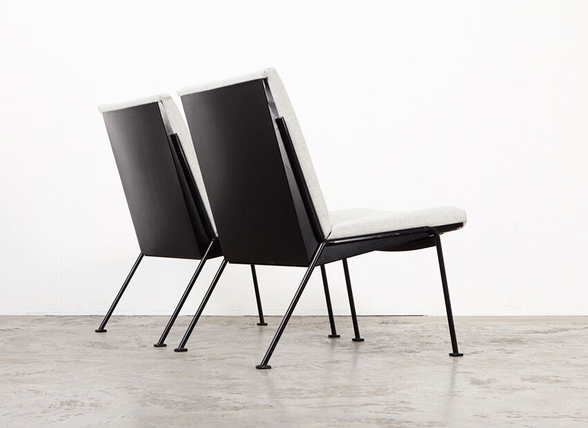 Pair of Oase easy chairs by Wim Rietveld for Ahrend de Cirkel 1958