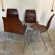 Set of 4 vintage chairs Pagholz West Germany