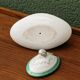 Antique mustard pot in Paris porcelain