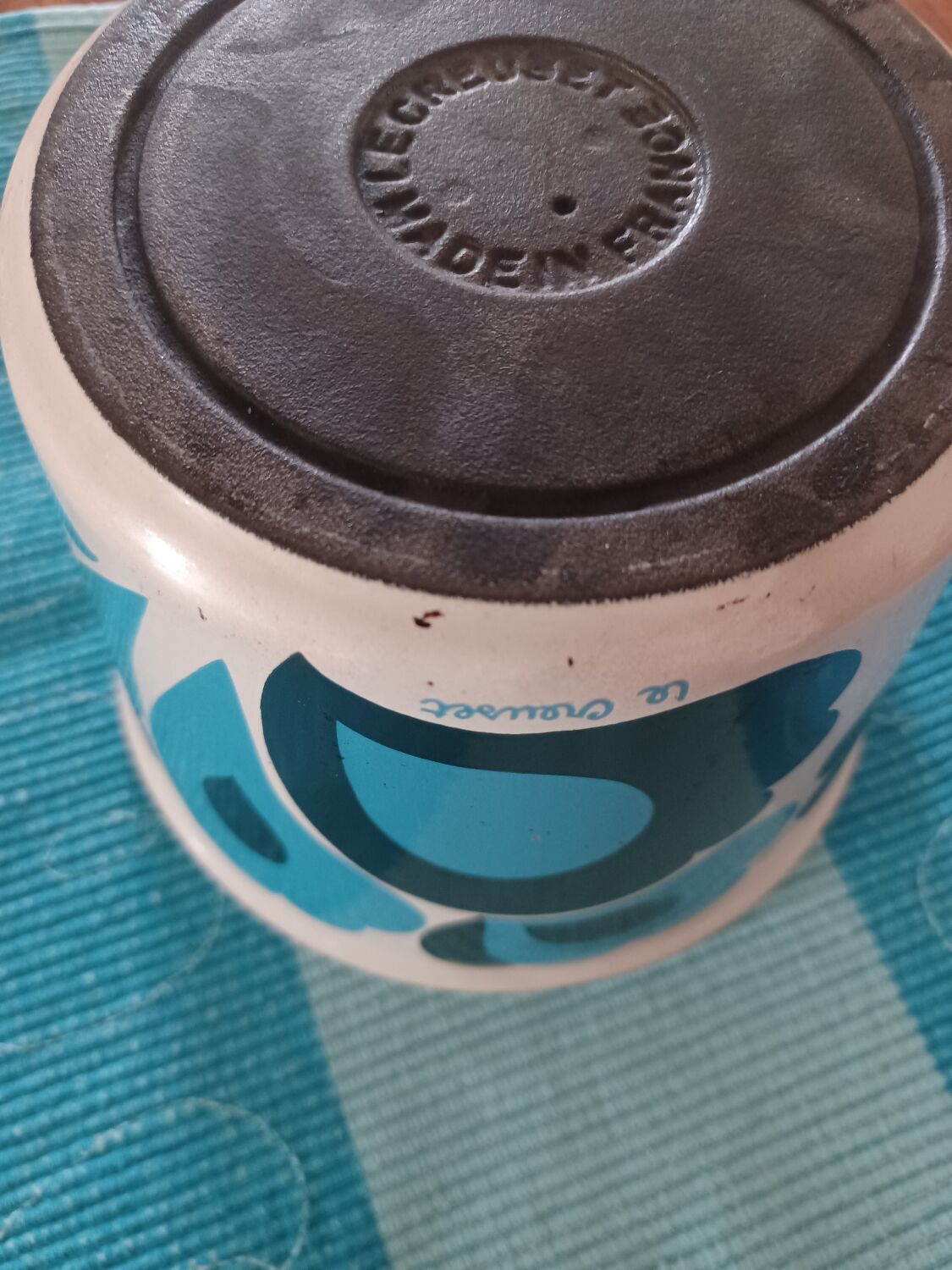 Fondue pot Le Creuset